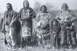 Native American northern plains social group.