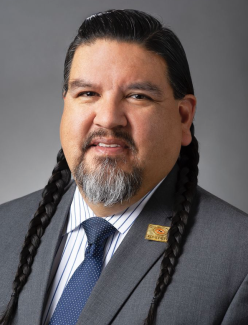 Charles 'Chuck" Sams of the confederated Umatilla Indian Reservation 