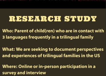 Trilingual research study